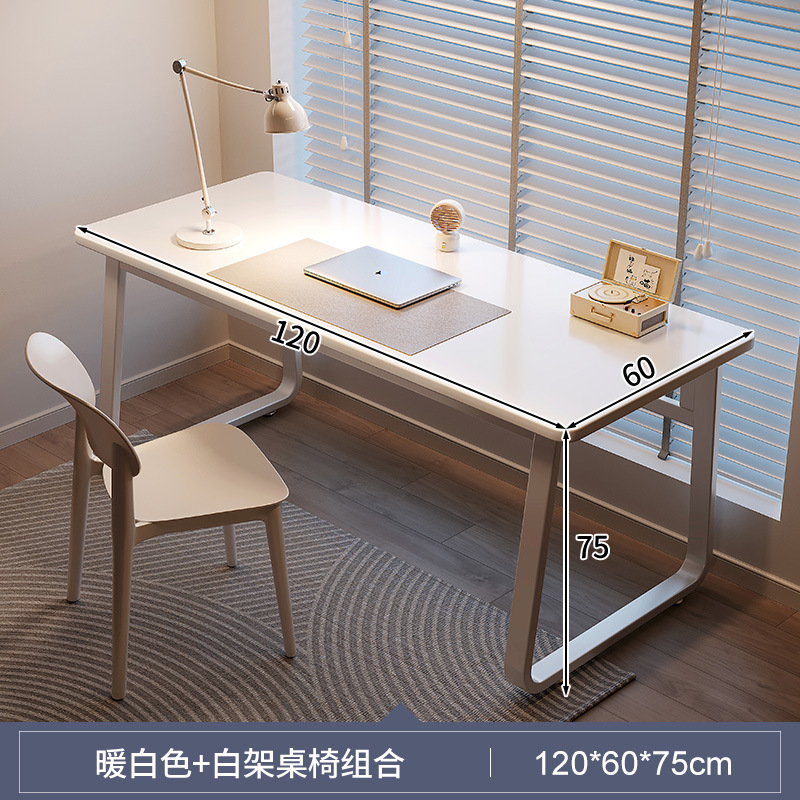 Escritorio de la computadora simple chica dormitorio pequeña mesa estudiante escritorio Workbench pequeño apartamento casa