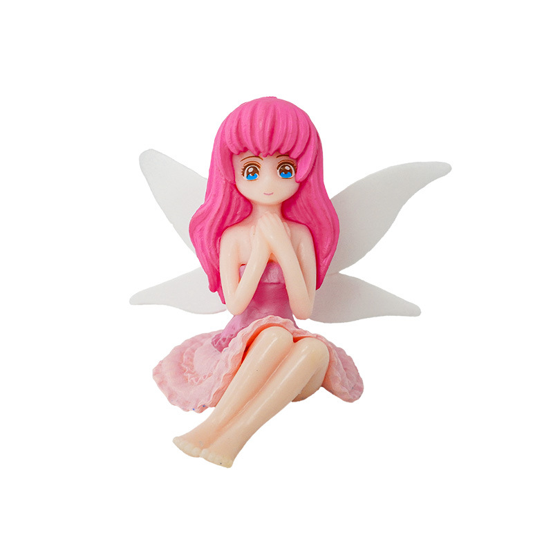 Nueva decoración de paisaje de hadas de las flores, decoración flotante de acuario de moda, regalo de escritorio, hadas transfronterizas