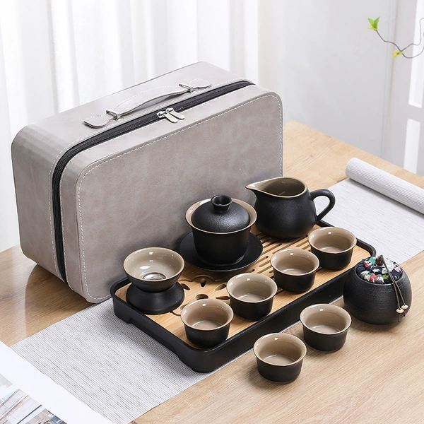 Tea cup, tea set for traveling, for 6 cups