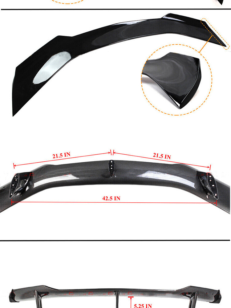 16-23 New Chevrolet Camaro Modified 1Le Rear Wing Camaro Bumblebee Carbon Fiber Rear Spoiler Accessories