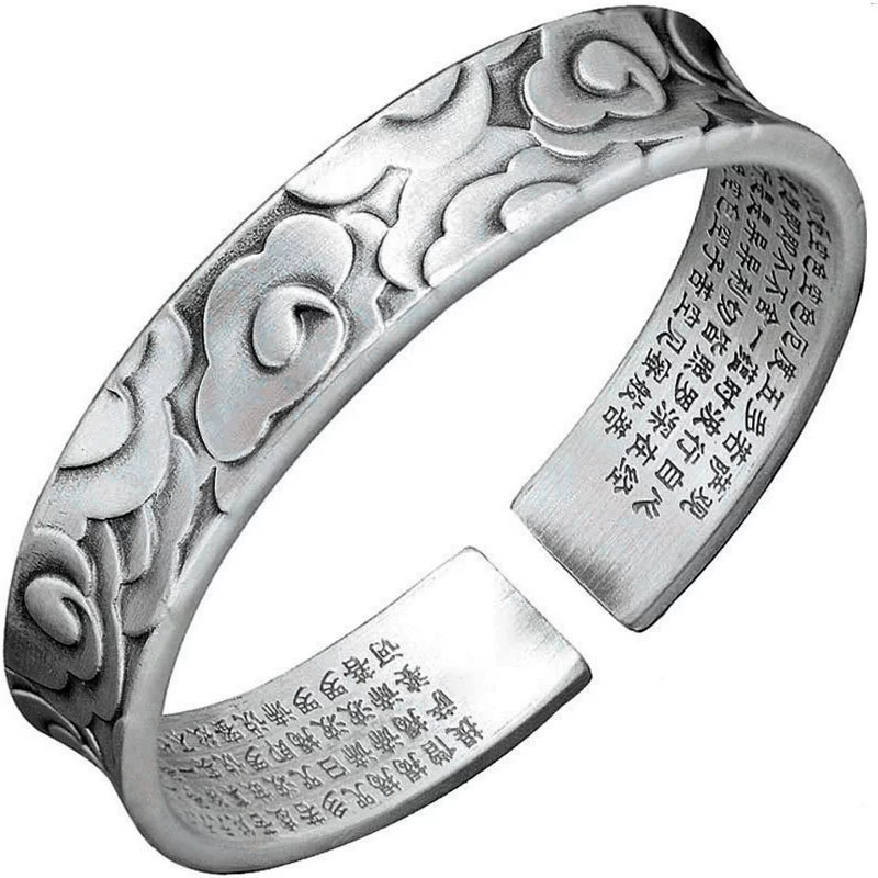 Ретро серебря bracelet для мужчин и женщин, образец 925 серебра