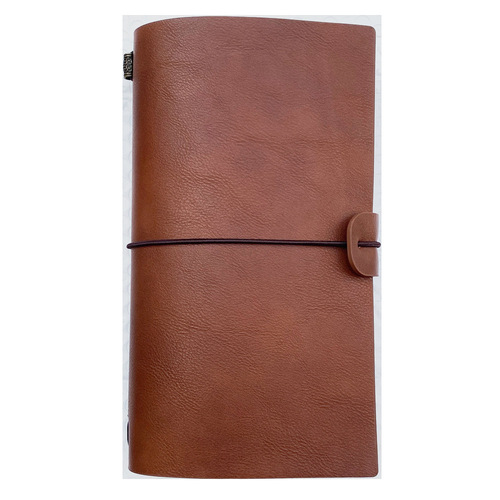 Boxed A5 retro loose-leaf hand ledger Korean notepad travel record stamped portable diary business notebook