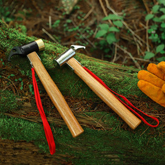 Korean outdoor camping tent ground nail hammer copper hammer hammer nail puller safety hammer canopy multi-function hammer