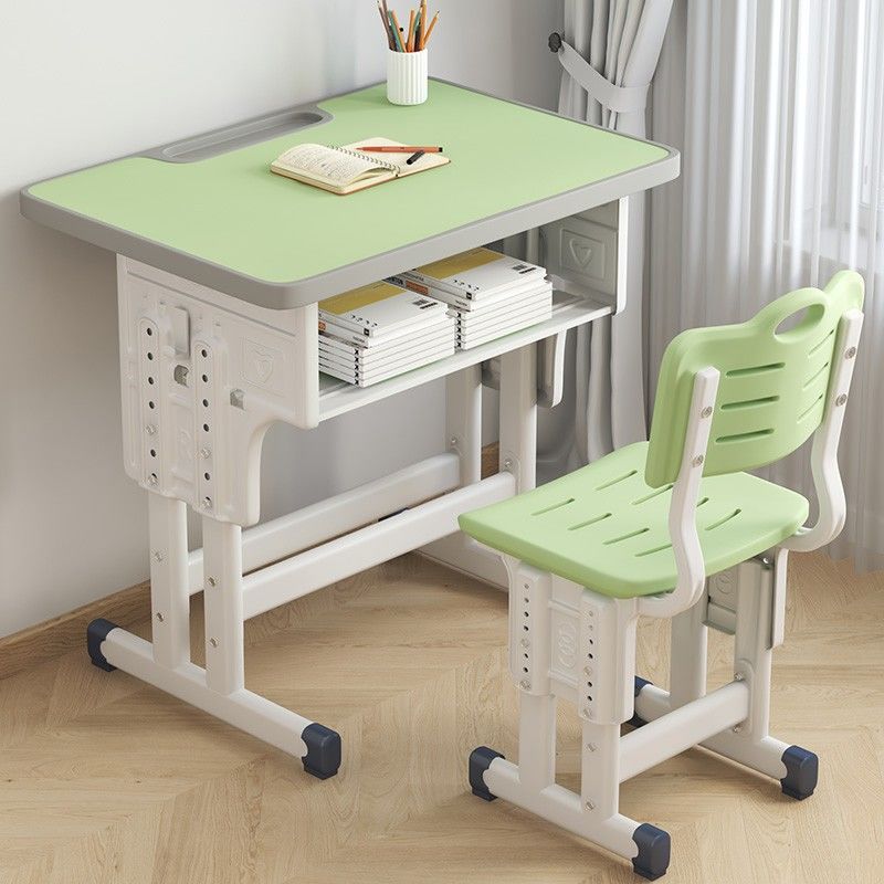 Children's Desk Writing Table Home Primary School Children's Study Table and Chair Boys and Girls Liftable Homework Table Set