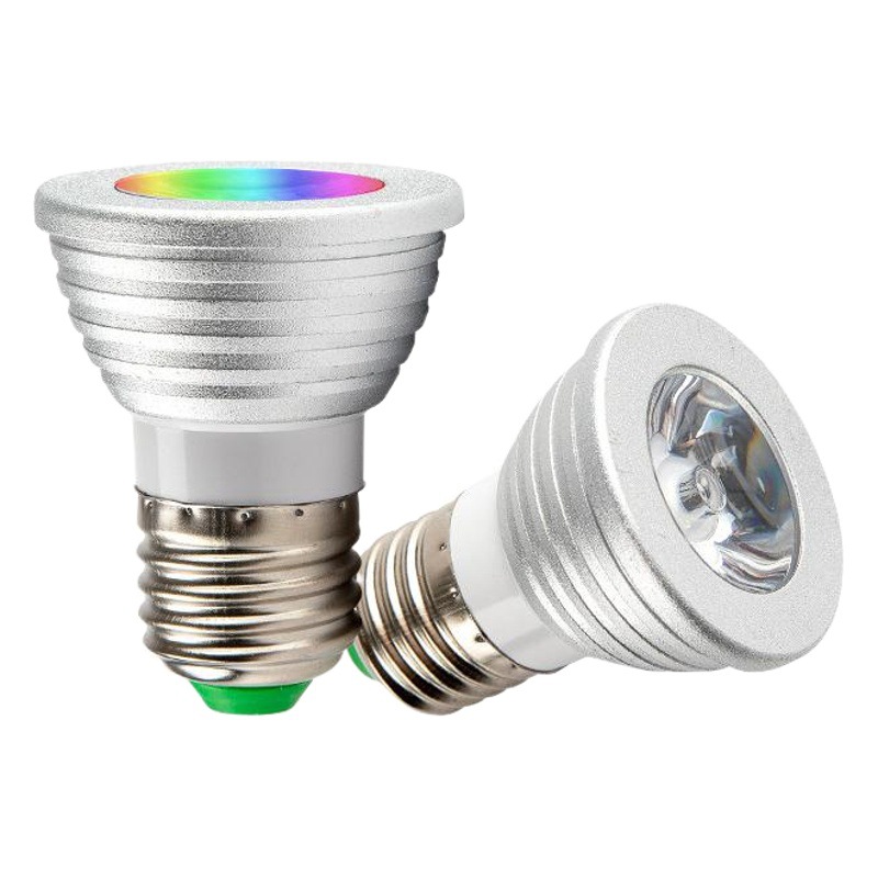 LEDrgb5w lámpara de control remoto Taza colorido proyector RGBWGU10 fuente de alimentación de corriente constante en stock con memoria image 1