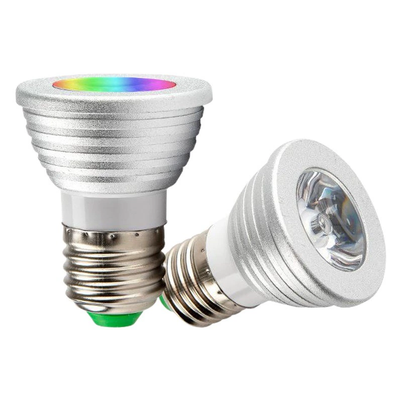 Светодиодный RGB-светильник 5 Вт с пультом ДУ, цветной прожектор RGBW GU10, источник питания постоянного тока, в наличии, с памятью и пультом управления