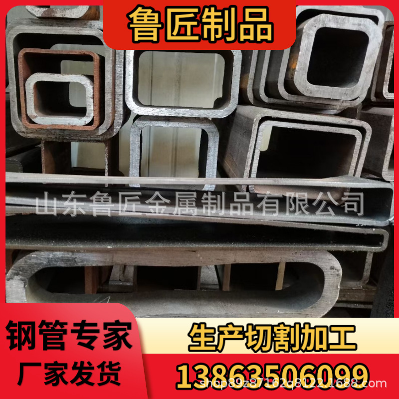 机场建设主结构用500*500厚壁高强度无缝方管 Q355B低合金方管