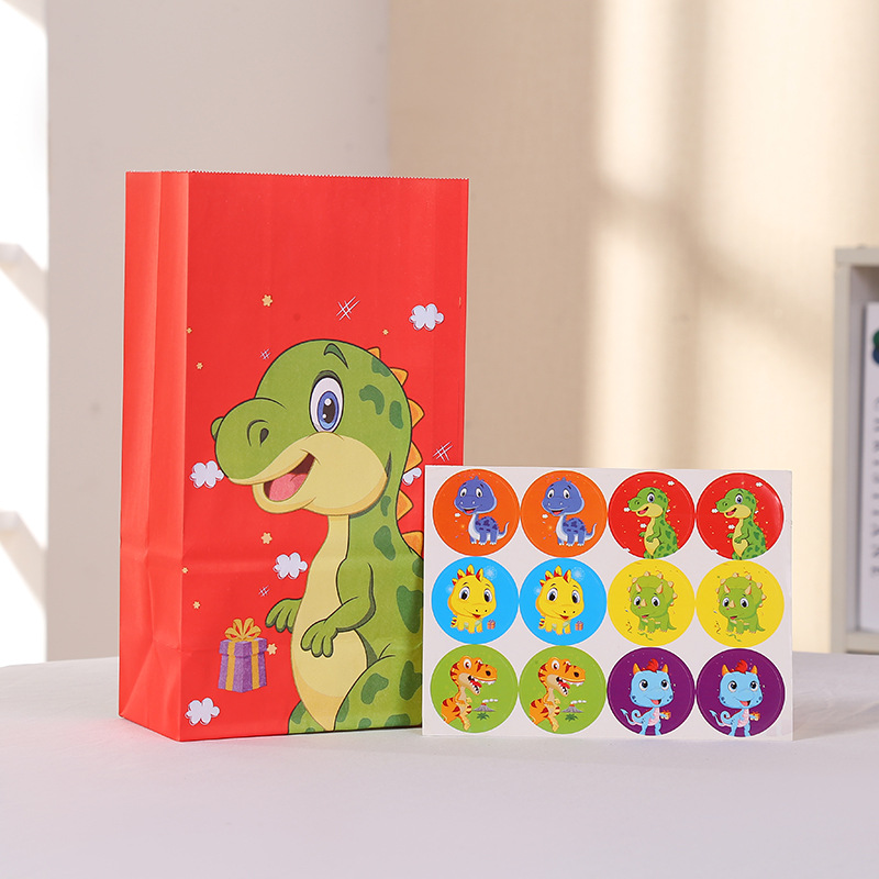 Cute Dinosaur Paper Festival Gift Bags display picture 2