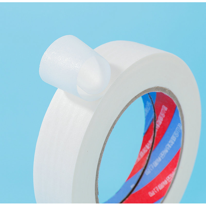 美纹纸胶带美缝美纹纸烤漆喷漆遮蔽纸胶带单面无残胶白色美纹纸