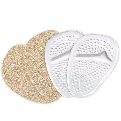 Forefoot pad women's high heels half size insole forefoot anti-pain artifact super soft half pad anti-slip half-foot shoe big to small