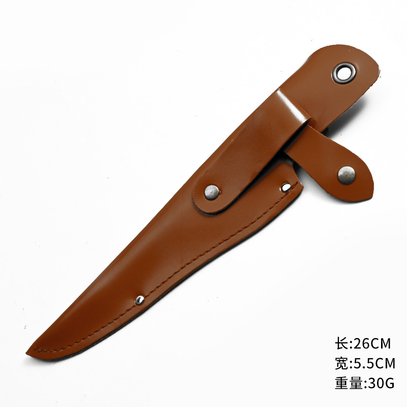 Inventario al aire libre cubierta de cuchillo plegable cubierta de cuchillo de cuero grueso cubierta de cuchillo plegable cubierta de cuchillo de cuero almacenamiento portátil