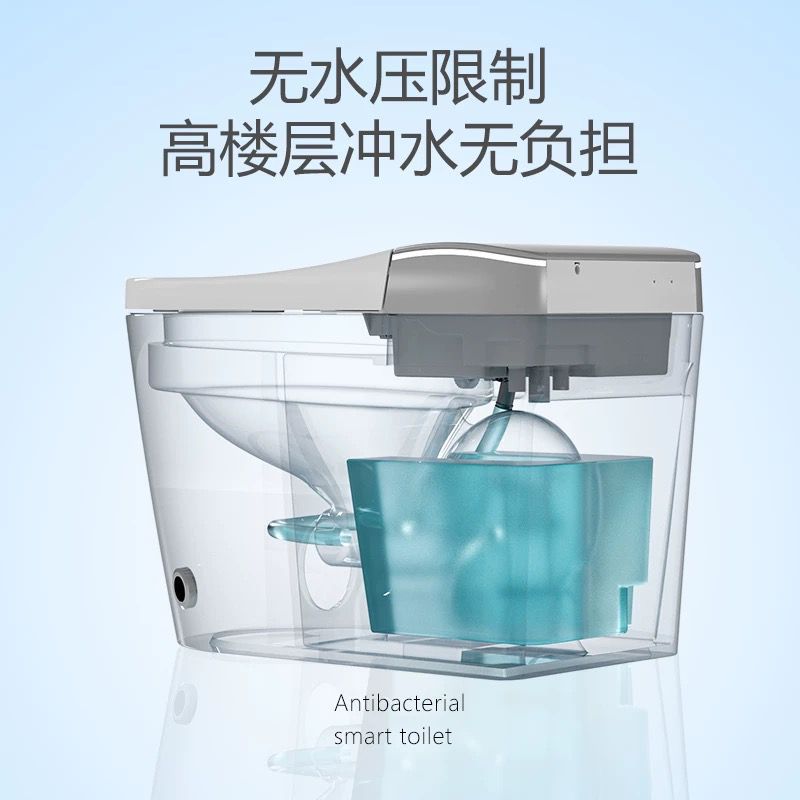 源头厂家全自动智能马桶轻智能即热双水路恒温加大座便器家用地排