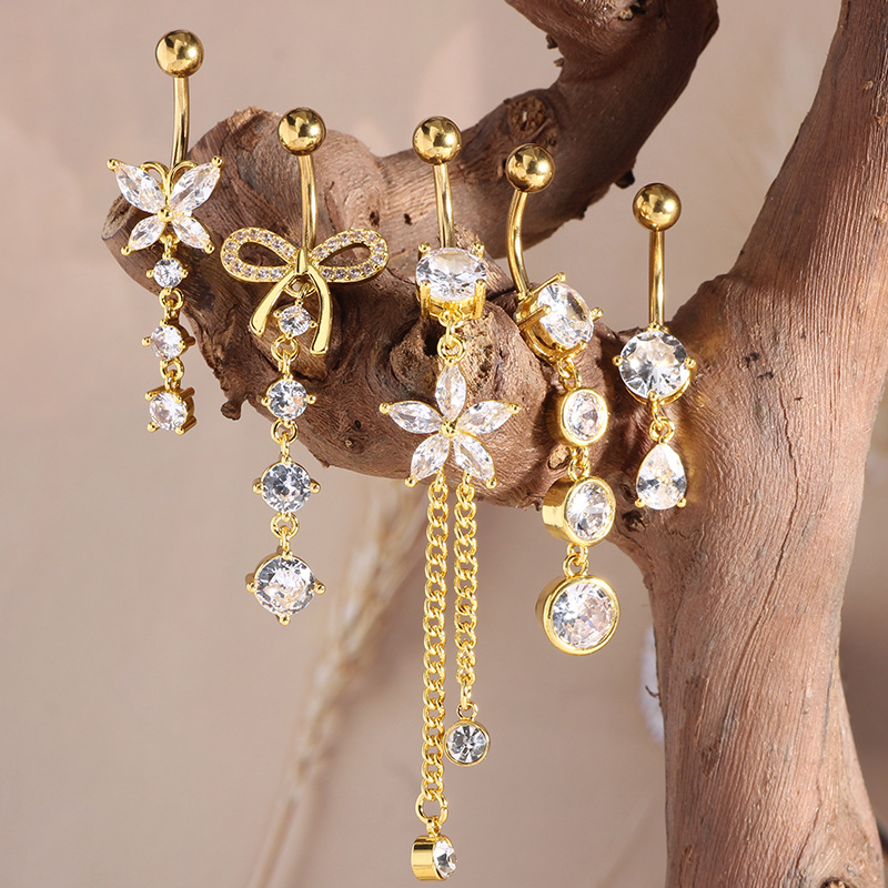 Labret piercing jewelry detail image