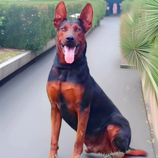 纯种莱州红犬活体大型护卫犬苏联红防爆犬狩猎犬护卫犬批发缉毒犬