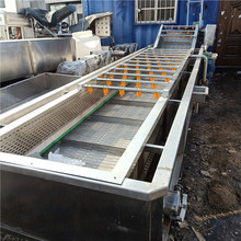 二手毛豆清洗机 网带气泡式毛豆加工设备 蔬菜工厂洗毛豆机器