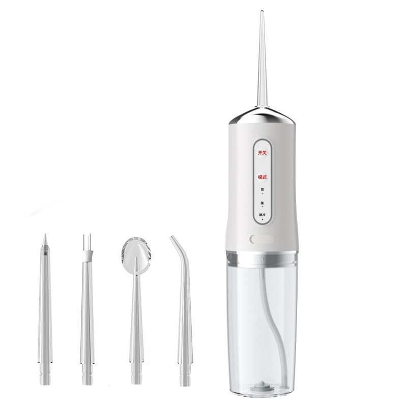 電動歯抜き器の水の歯を洗う機の神器の歯石の口腔の矯正の専用の携帯の動力は力強くて国境を越えます。
