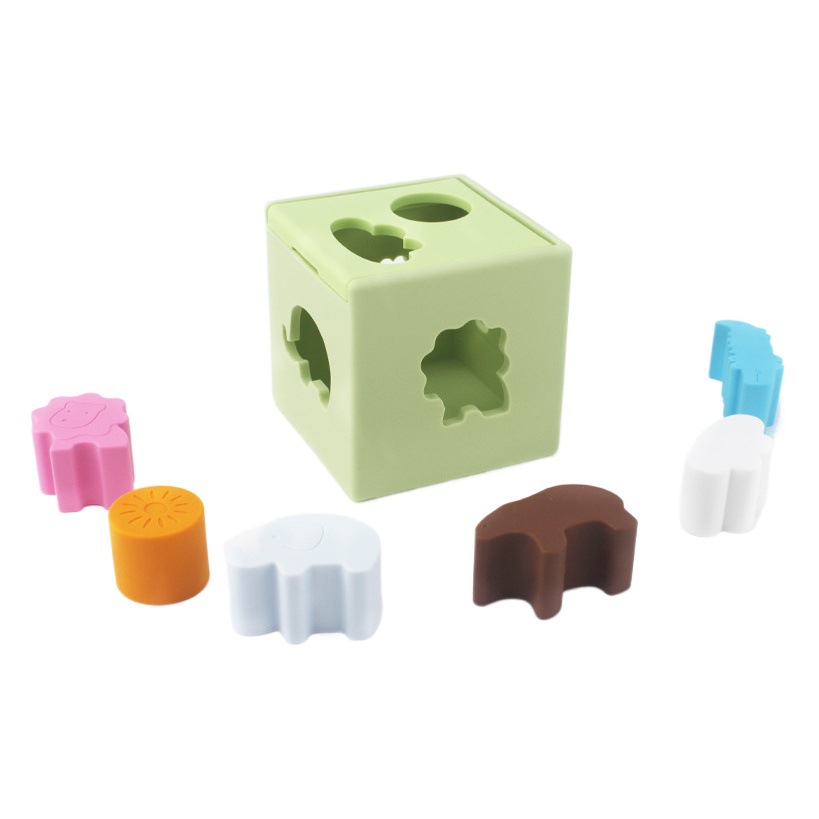 Amazon cross-border baby square Selle stacking building blocks early education Enlightenment sensory comfort training educational toys