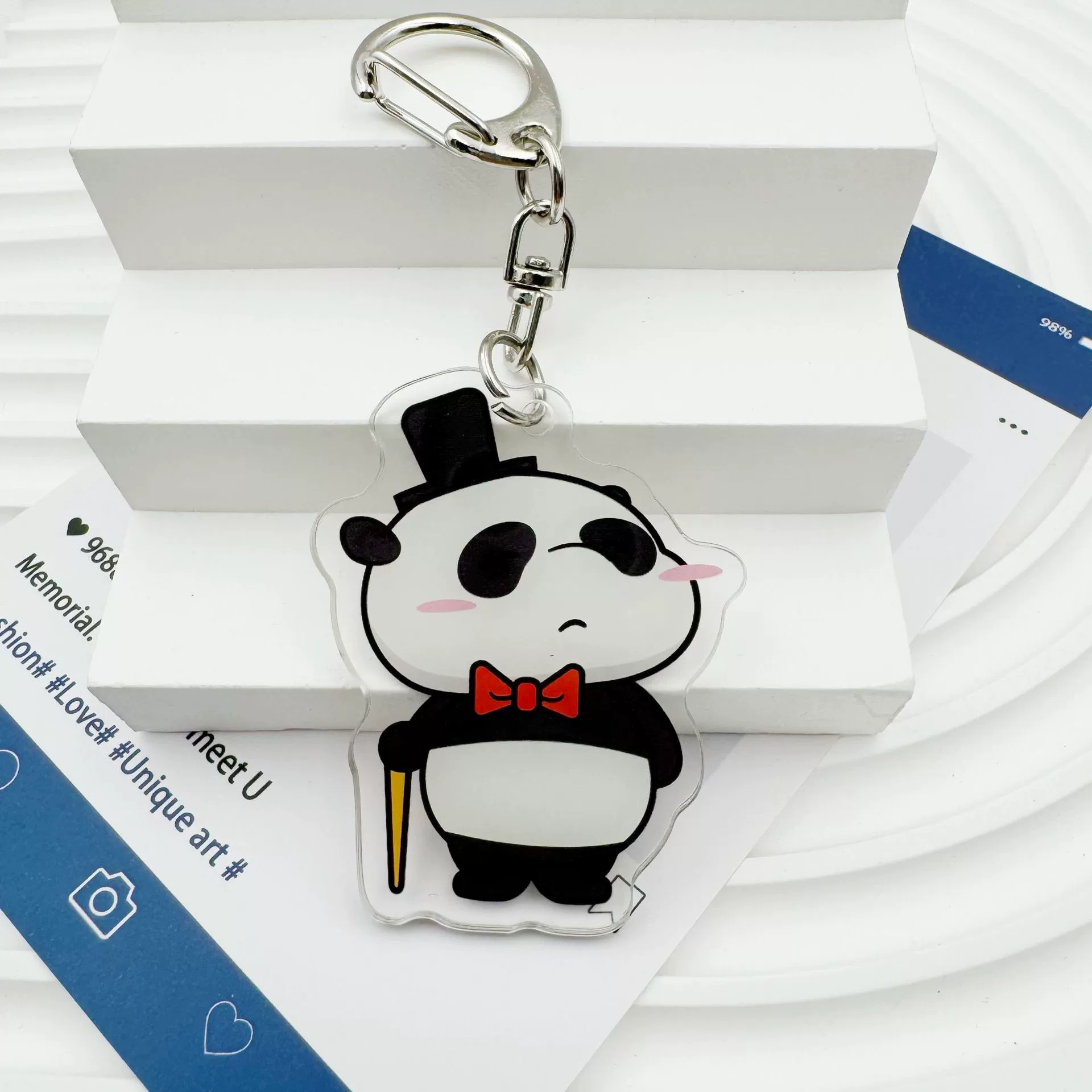 Cartoon cute keychain, акриловый кулон для ключей, для любимого