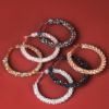 Woven universal chain handmade, earrings, European style, diamond encrusted