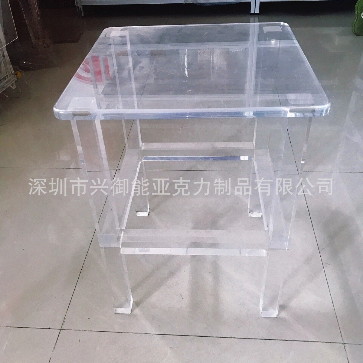Acrylic marble material fashion folding table manufacturer