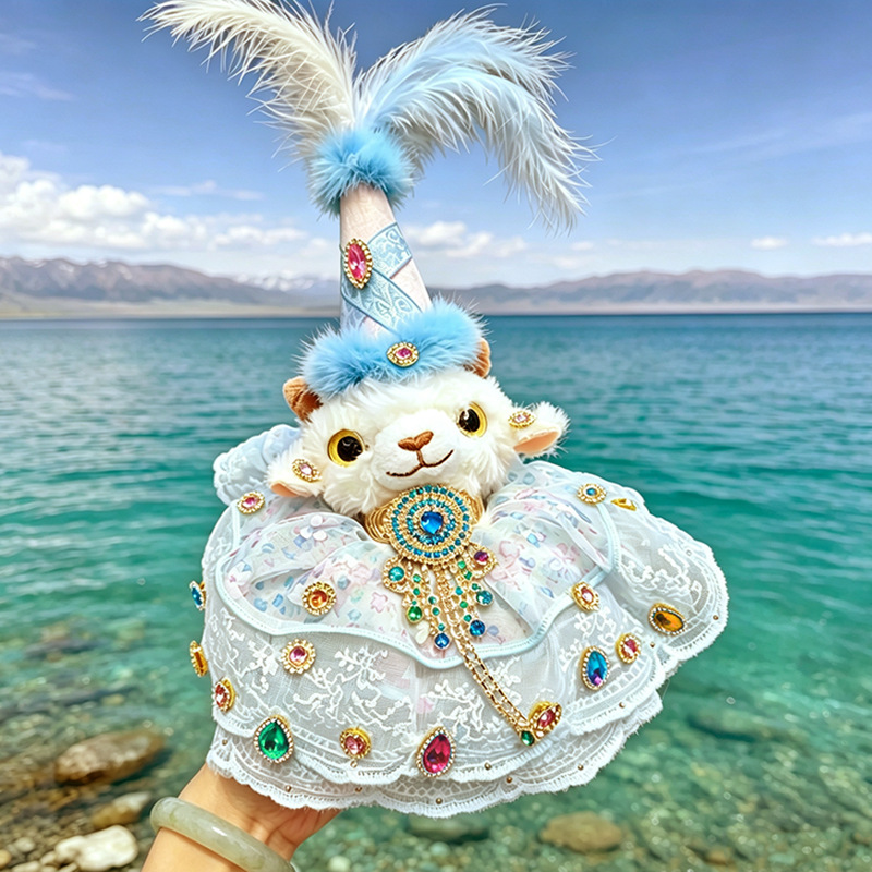 Xinjiang Lamb Clothing and Skirts, Travel Souvenirs, Little Sheep Plush Toys, Meow Sheep Clothes, Plush Pendants Xinjiang Lamb Clothing and Skirts, Travel Souvenirs, Little Sheep Plush Toys, Meow Sheep Clothes, Plush Pendants
