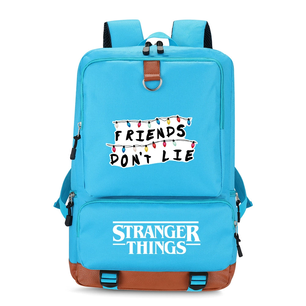 Американский драматический мультфильм Stranger Things Странная история Рюкзак школьный рюкзак для учащихся начальной и средней школы