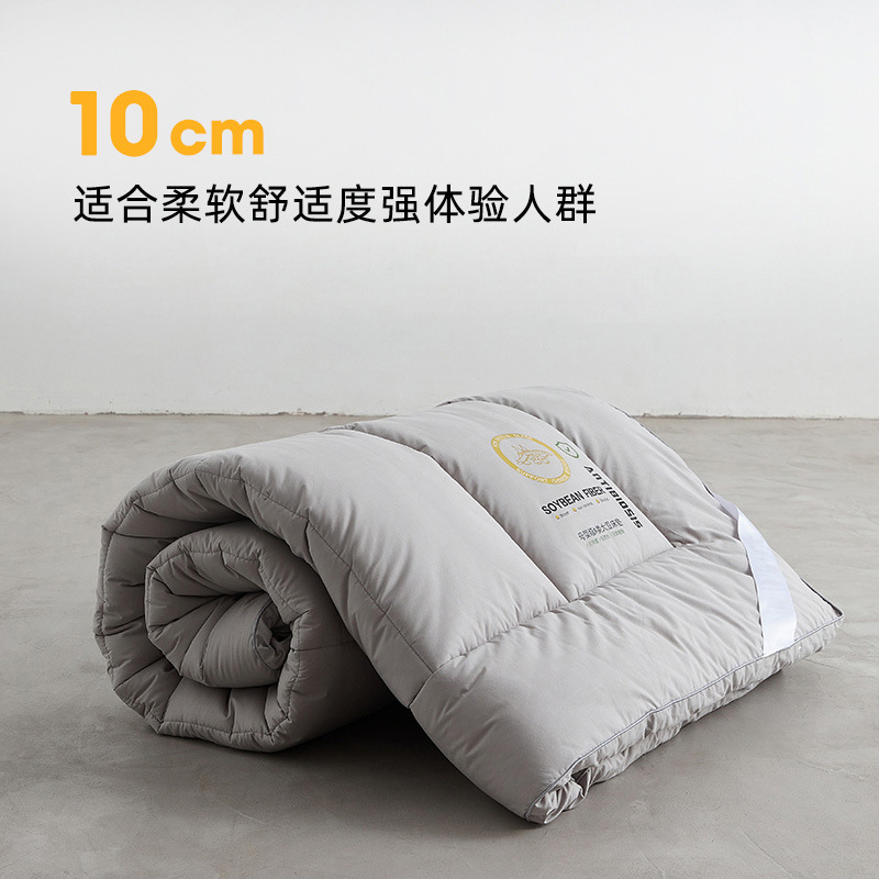 호텔 푹신한 매트리스 - 그레이 [약 10cm]