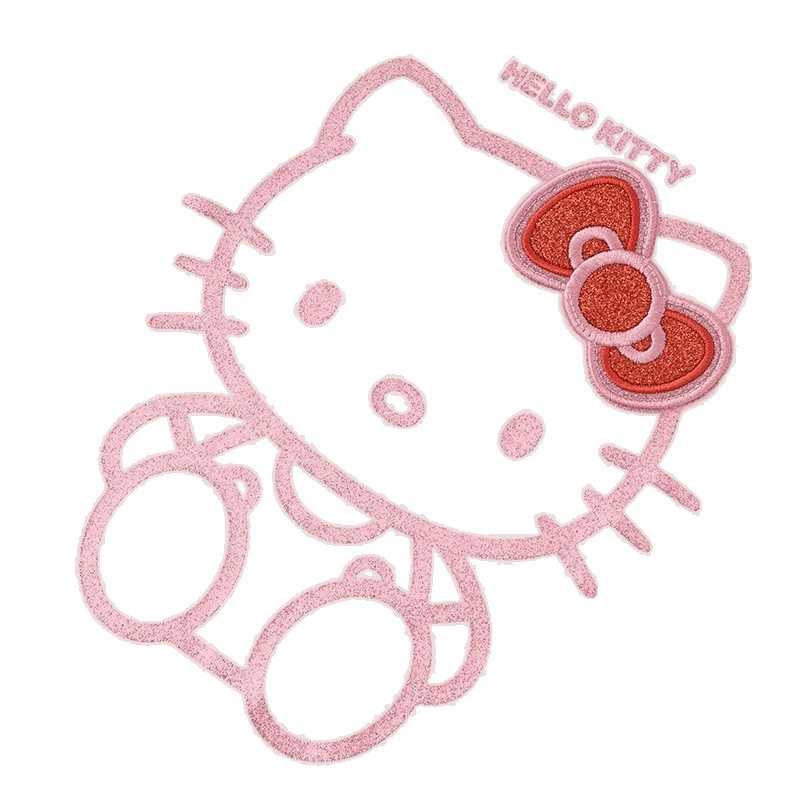 Hello Kitty, летняя мультяшная футболка с коротким рукавом, с коротким рукавом