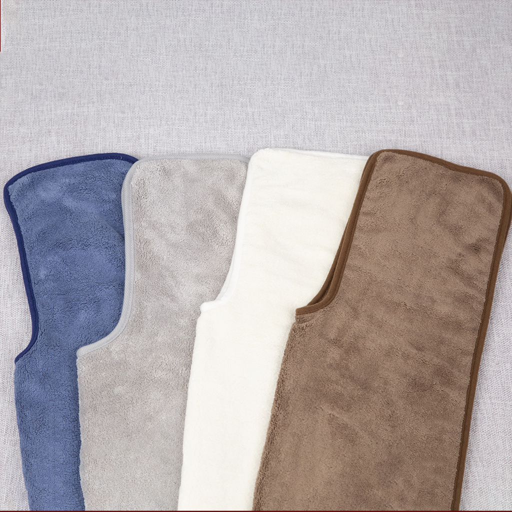 Coral Velvet Beauty Towel With Printable,Beauty Salon Bag,Headscarf,Pillow Towel,Chest Towel,Absorbent,Soft And Lint-free Towel