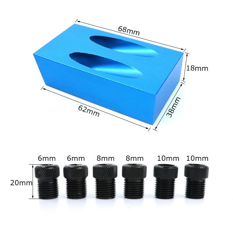 Наклонное отверстие локатор деревообрабатывающее наклонное отверстие 15 градусов перфоратор 6/8/10 мм сверло деревообрабатывающий инструмент DIY