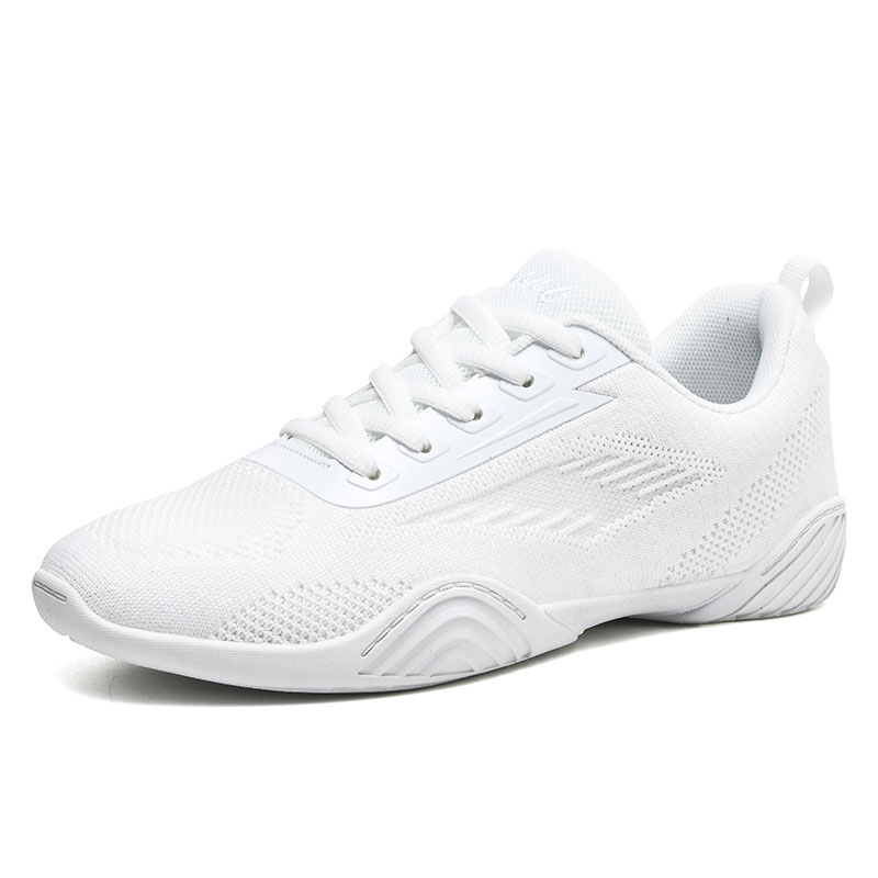 Zapatos aeróbicos deportivos, zapatos blancos, zapatos deportivos, zapatos de entrenamiento para mujeres, zapatos de competencia, zapatos suaves para niños