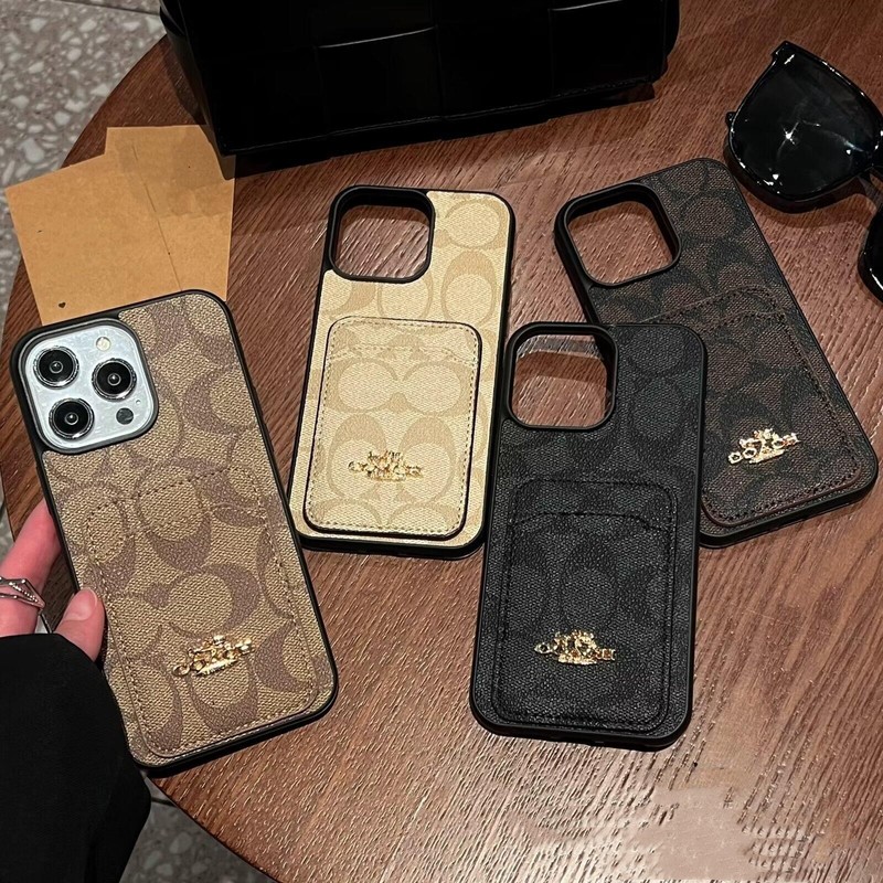 Suitable for Apple Mobile Phone Case 17 Card Iphone14Promax Protective Cover 13 Luxury Leather 12 Anti-Fall Trend