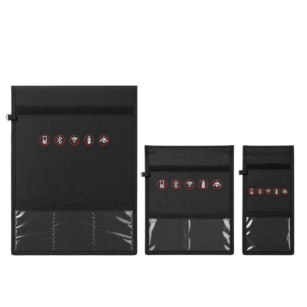 Bolsa de Protección de Señal para Llaves de Auto de Tela Oxford Antirradiación para Teléfonos