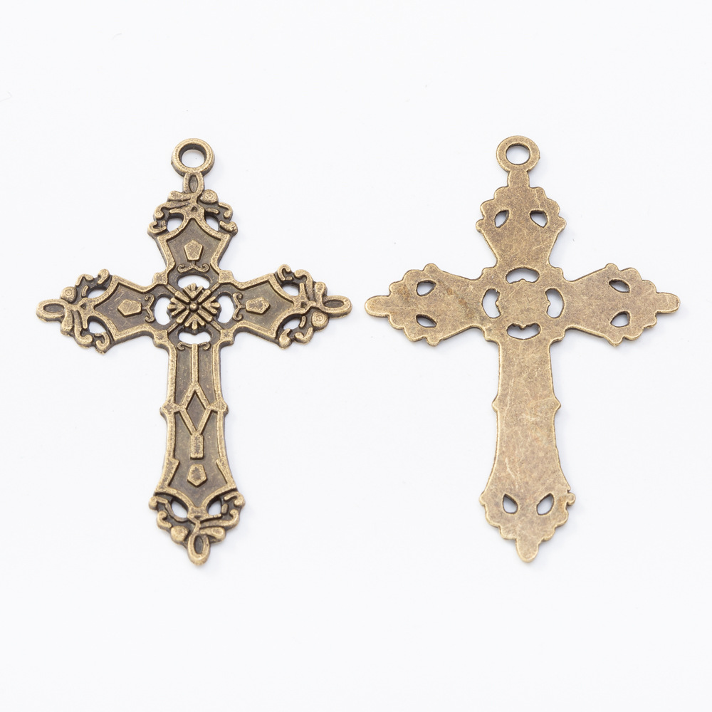Accesorios de joyería de bricolaje colgante de cruz de aleación retro comercio exterior AliExpress eBay venta caliente 1815