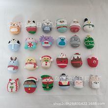 跨境新品24 天 Micromallows 节日圣诞倒数日历蓝色创意礼物毛绒