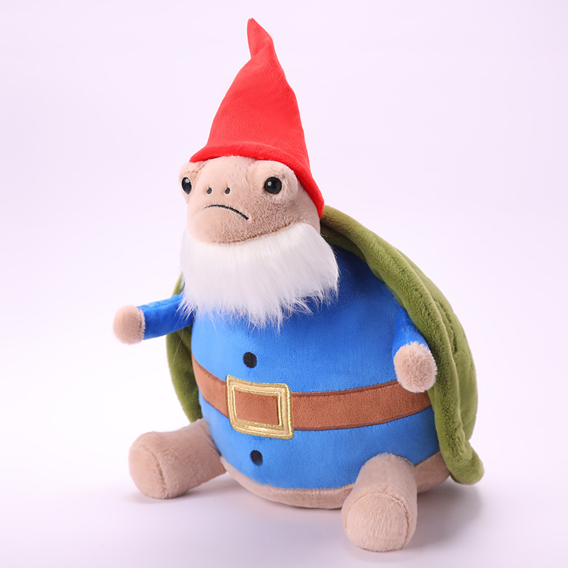 British Jc Timmy Christmas Turtle Plush Toy Amazon Cross-Border Plush Toy Wholesale Christmas Red Hat Turtle