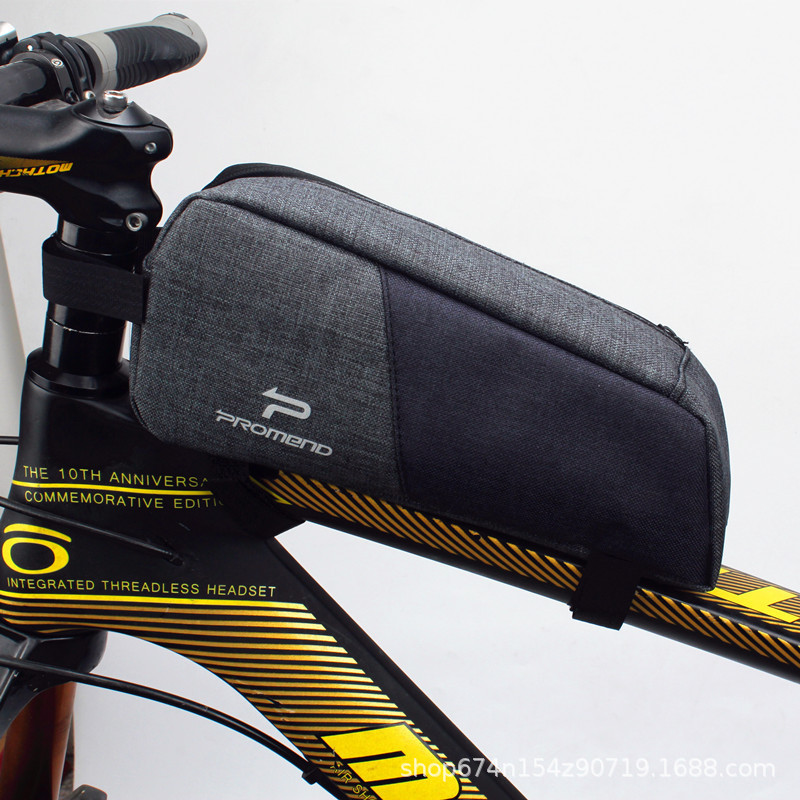 PROMEND bolsa de tubo superior de bicicleta a prueba de lluvia bolsa de viga frontal bolsa de sillón de bicicleta de montaña accesorios de equipo de ciclismo transfronterizo