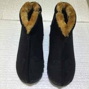 Winter Tai Chi Shoes Practice Shoes Taoist Cotton Shoes Daoyun Hook Shoes High Work Shoes sneaker Warm Shoes