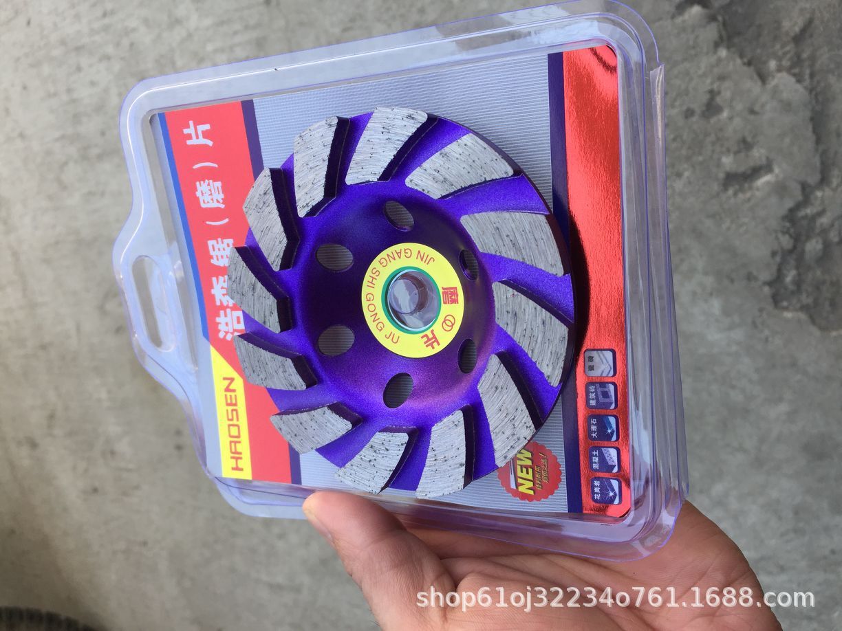 Disco de diamante para amoladora angular, grueso, para pulir piedra, mármol, cemento u hormigón, venta al por mayor de fábrica