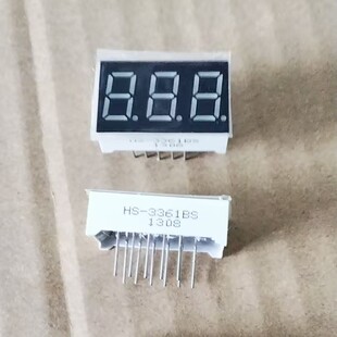 ��؛�r���u���ۣ�0.36Ӣ����λLED���a��3361BS��ꖼtɫ���@��