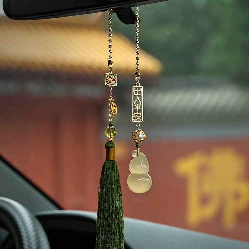 Hutian Qingyuyu Fulu Hulu Автомобильные подвески Автомобильные подвески Подвески Мужские женщины высокого блока Ping An 2023 Новый