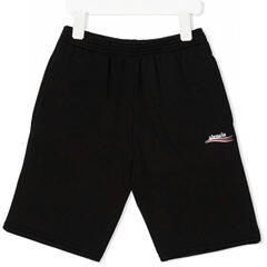 Coca-Cola Wave Children's Pants for Boys Short Shorts Sports Pants 2024 New Summer Top Pants Five-Finger Pants Trendy Kids Clothing