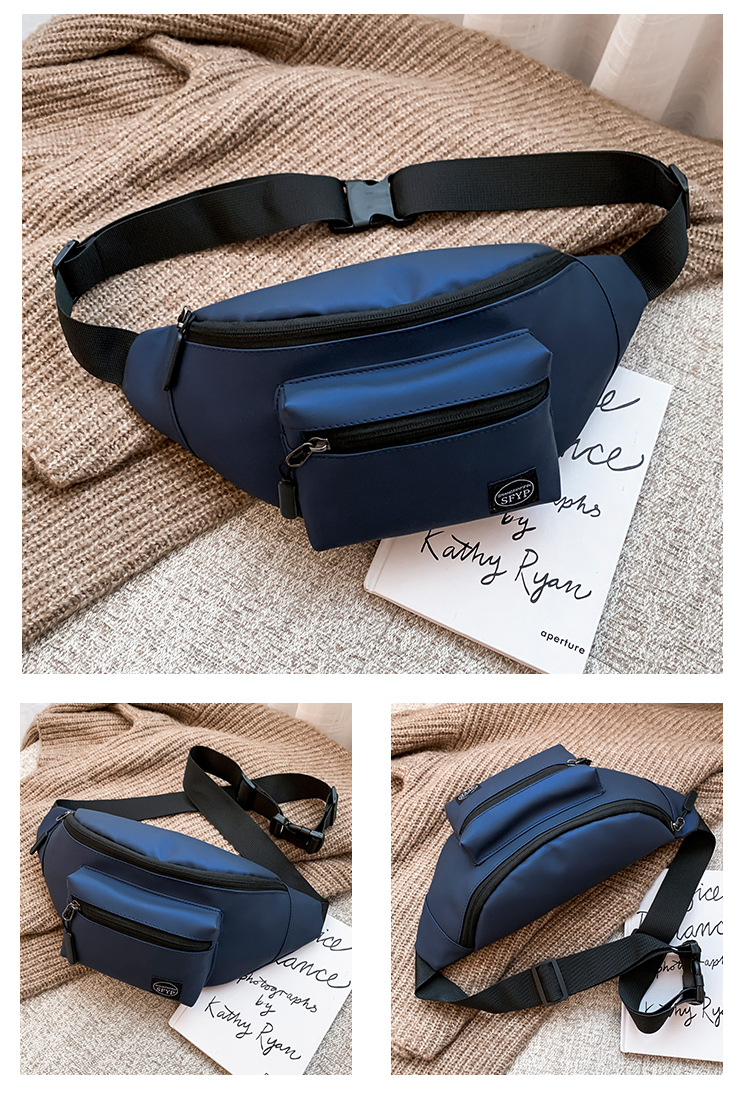 New Nylon Fashion Sports Small Waist Bag display picture 4