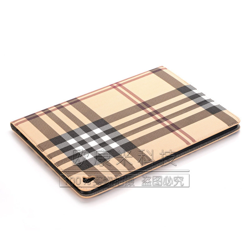 [Подходит для Apple iPad Pro 9.7 дюймов защитный чехол, клетчатый рисунок Pro7 9.7 держатель подставка iPad чехол]