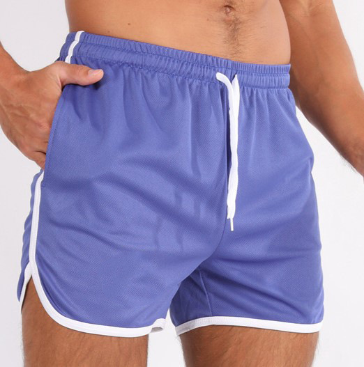 Pantalones cortos deportivos de verano para hombre, pantalones cortos ultrafinos informales para playa, de secado rápido, holgados, transpirables, para culturismo