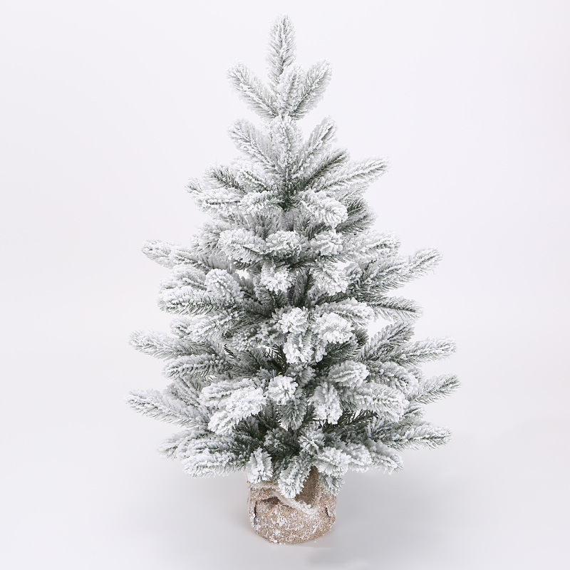 Árbol pequeño flocado de 50cm/15T