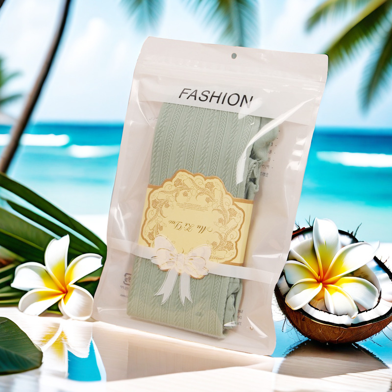 日文打底裤包装袋高腰内裤袜子自封背心毛巾泳衣透明婴童服装袋子