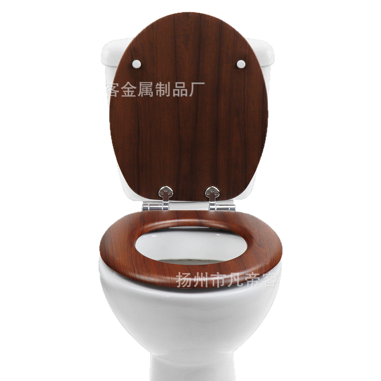 Tapa de Inodoro de Madera MDF con Caída Lenta