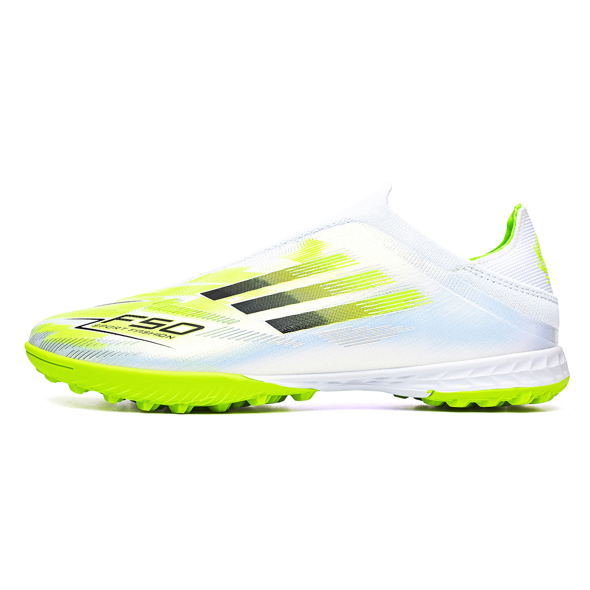 Nail fragmentado - verde blanco