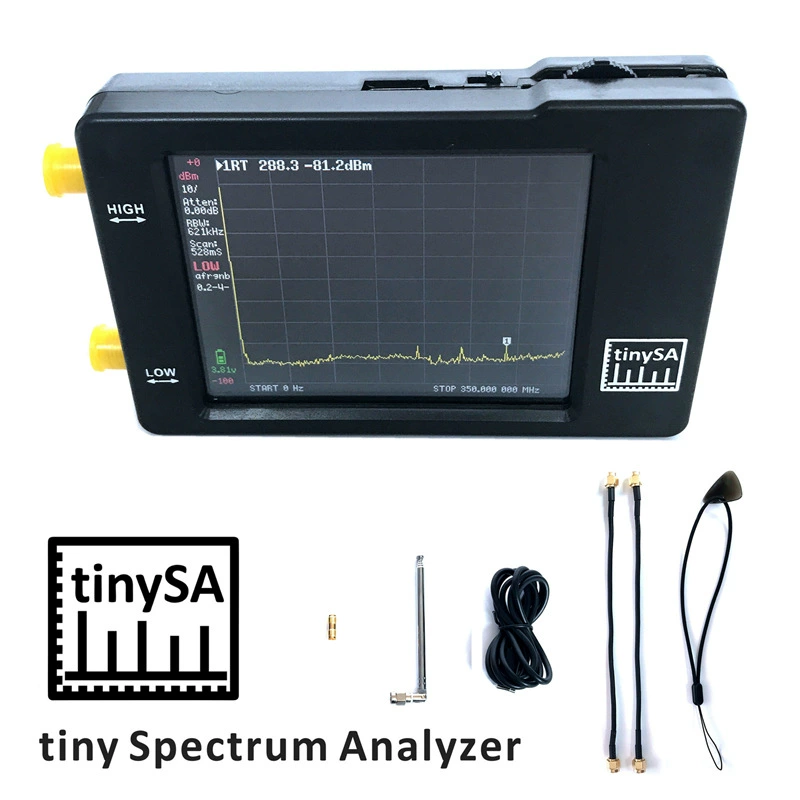 Спот tinySA портативный анализатор спектра 2.8 "сенсорный экран tiny Spectrum analyzer